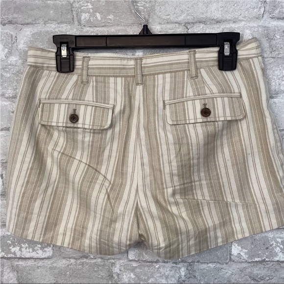 Tory Burch Gavyn Striped Shorts - Picture 2 of 5